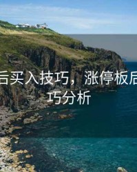 涨停板后买入技巧，涨停板后买入技巧分析