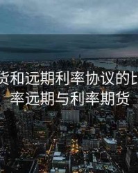 利率期货和远期利率协议的比较，利率远期与利率期货