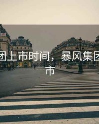 暴风集团上市时间，暴风集团何时上市