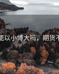 期货能以小博大吗，期货不能玩