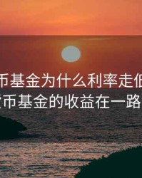近期货币基金为什么利率走低，为什么货币基金的收益在一路下跌