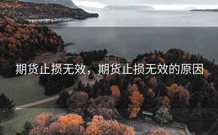 期货止损无效，期货止损无效的原因